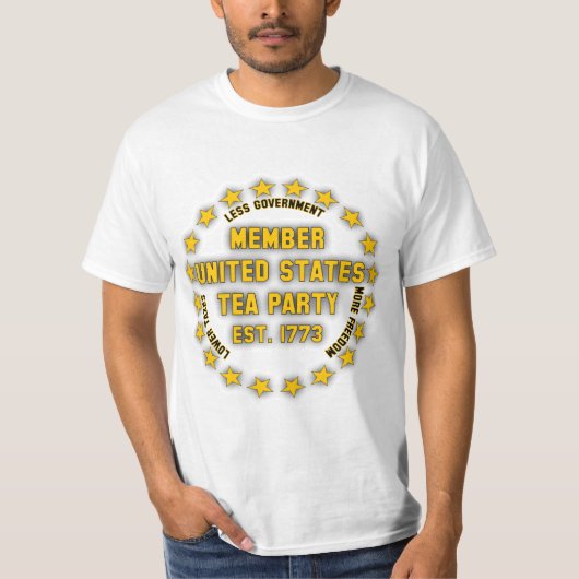 米国のお茶会 Tシャツ (正面)