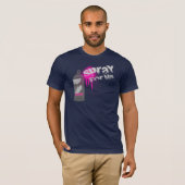 米国のためのスプレー Tシャツ (正面フル)