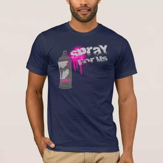 米国のためのスプレー Tシャツ (正面)