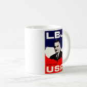 米国のための1964 LBJ コーヒーマグカップ (正面右)