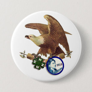 米国のためのHRC 缶バッジ