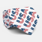 米国のアメリカの星条旗 ネクタイ (ロール)