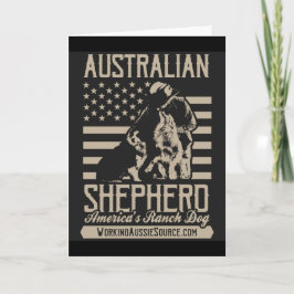 米国のオーストラリアの挨拶状 カード