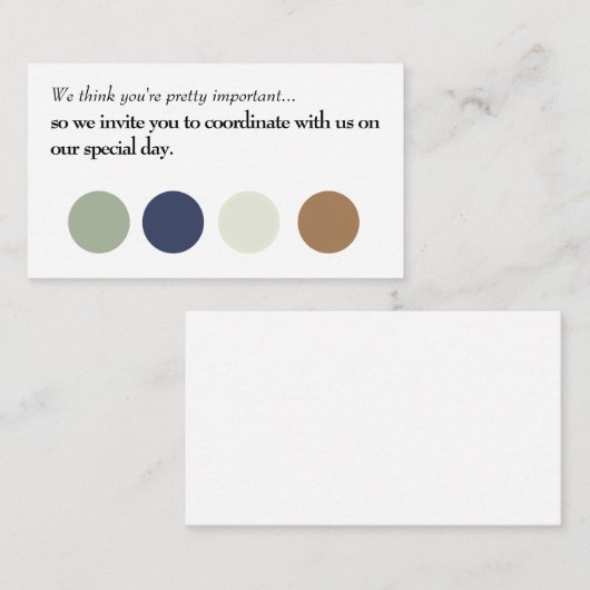 米国のカードの結婚挿入と調整  エンクロージャーカード (正面/裏面)