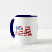 米国のコーヒー・マグ マグカップ (正面左)