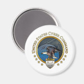 米国のサイバー・コマンド マグネット (正面/裏面)