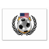 米国のサッカーのチャンピオン テーブルナンバー (裏面)