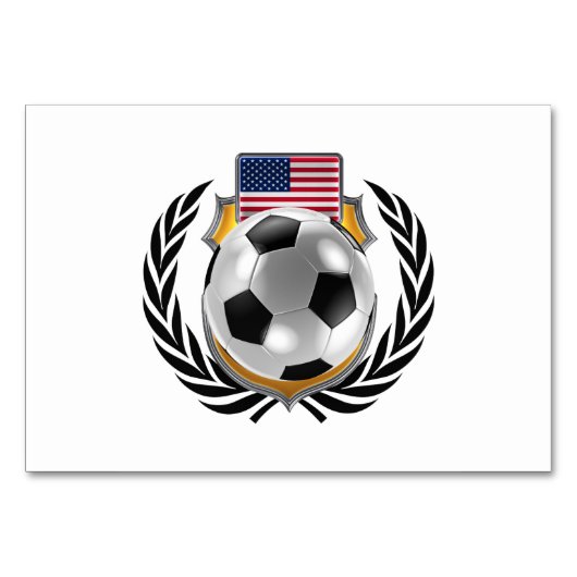 米国のサッカーのチャンピオン テーブルナンバー (正面)