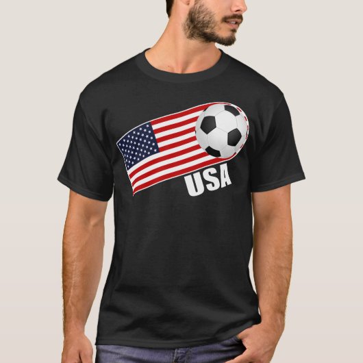 米国のサッカーのワールドカップ Tシャツ (正面)