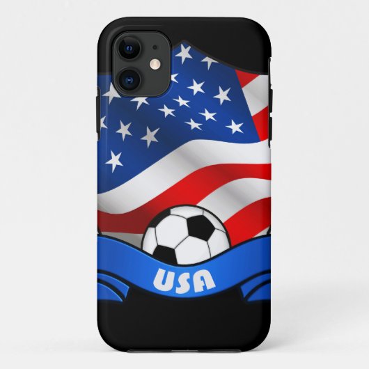 米国のサッカーのiPhone 5カバー Case-Mate iPhoneケース (裏面)