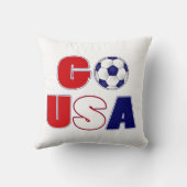 米国のサッカーは行きます クッション (裏面)