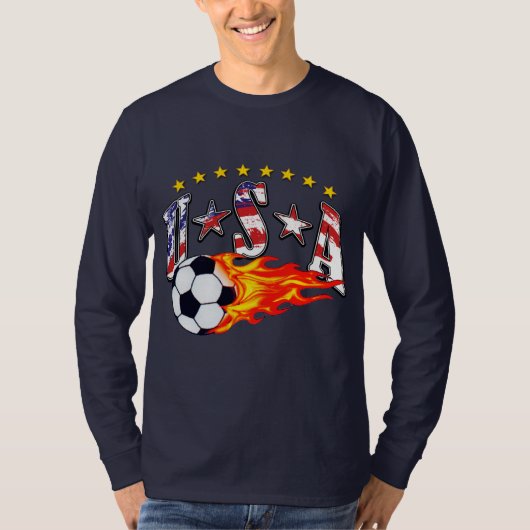 米国のサッカー2010年 Tシャツ (正面)