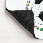 米国のサッカー4017 マウスパッド (コーナー)