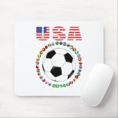 米国のサッカー4017 マウスパッド (マウス)