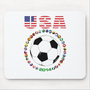 米国のサッカー4017 マウスパッド