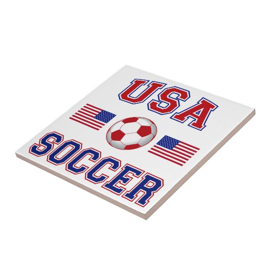 米国のサッカー タイル (側面)