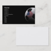 米国のサッカー 名刺 (正面/裏面)