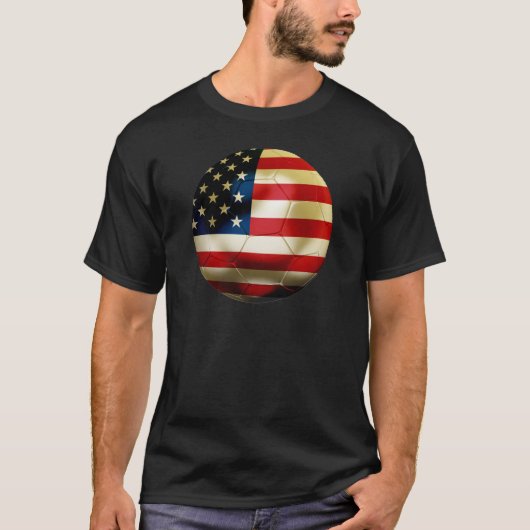 米国のサッカー Tシャツ (正面)