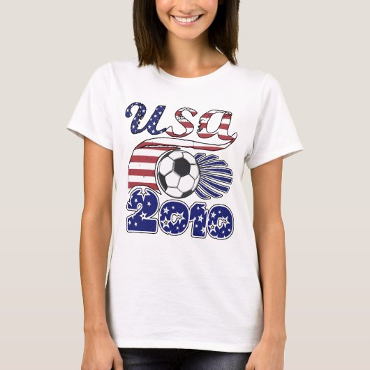 米国のサッカー Tシャツ (正面)