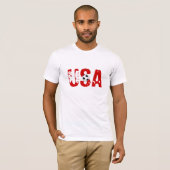 米国のサッカー Tシャツ (正面フル)