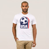 米国のサッカー Tシャツ (正面フル)