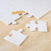 米国のタイポグラフィの文字地図 ジグソーパズル (側面)