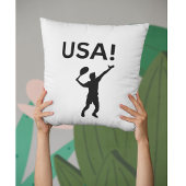 米国のテニス選手で、ボールにドットを使う クッション