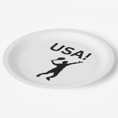 米国のテニス選手で、ボールにドットを使う ペーパープレート (アングル)