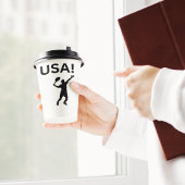 米国のテニス選手で、ボールにドットを使う 紙コップ