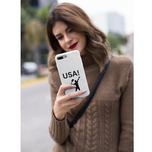 米国のテニス選手で、ボールにドットを使う Case-Mate iPhoneケース