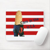 米国のトウモロコシ マウスパッド (マウス)