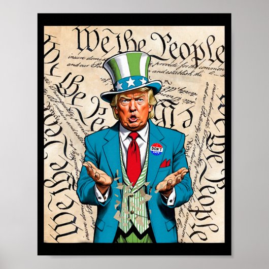 米国のトランプ憲法を読み直す必要がある1 ポスター (正面)