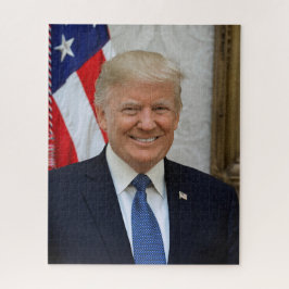 米国のドナルド・トランプ大統領　ホワイトハウス ジグソーパズル