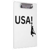 米国のバスケットボール選手 クリップボード (右)