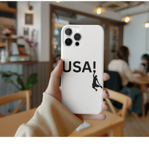 米国のバスケットボール選手 iPhone 12 MINIケース