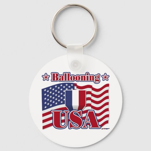 米国のバルーニング キーホルダー (正面)