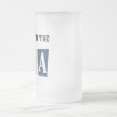 米国のパーティー フロストグラスビールジョッキ (中央)