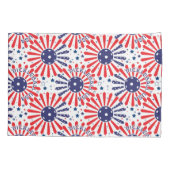 米国のピックボール模様 枕カバー (裏面)