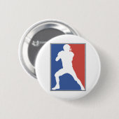 米国のフットボール選手のTシャツおよびギフト 缶バッジ (正面&裏面)