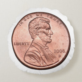 米国のペニー ラウンドクッション