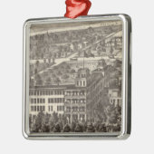 米国のホテル、アトランティック・シティ、NJ メタルオーナメント (左)