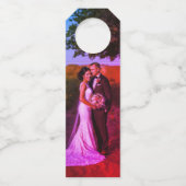 米国のボトル文化における飲み物ハンガーの動向 ボトルネックタグ (裏面)