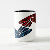 米国のマグを結合して下さい マグカップ (中央)