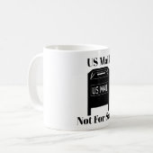 米国のメール販売コーヒーマグ用ではない コーヒーマグカップ (正面左)