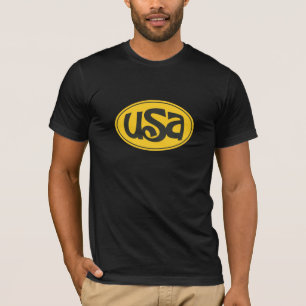 米国のモノグラム Tシャツ