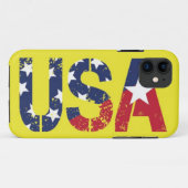 米国のロゴ、黄色いiPhone 5/5Sの箱、やっとそこに Case-Mate iPhoneケース (裏面(横))