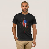 米国のワイシャツ Tシャツ (正面フル)