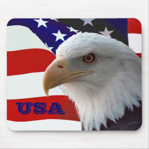 米国のワシのマウスパッド マウスパッド