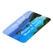 米国のヴァージン諸島は日付磁石を保存 マグネット (左側)