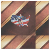 米国の上のラグビー ファブリック (クローズアップ)